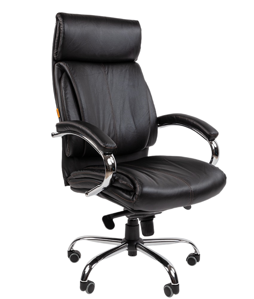 Кресло офисное Chairman СН423 Россия экокожа черная