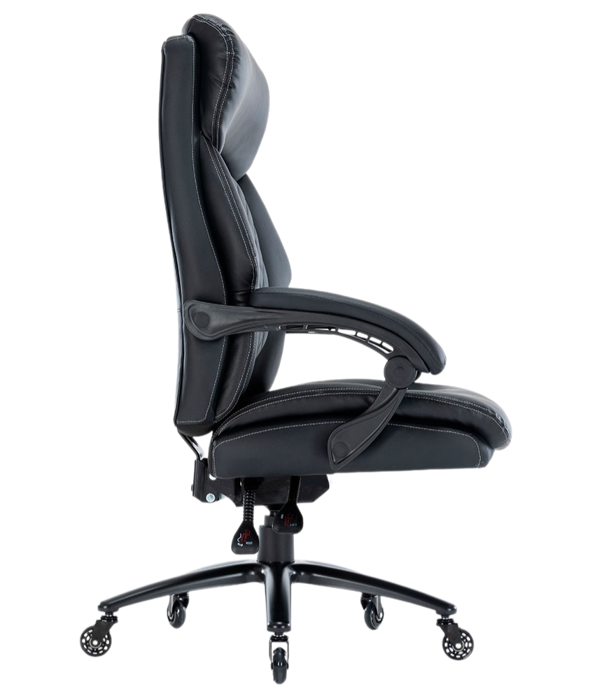 Кресло офисное Chairman СН412 Россия экокожа черная