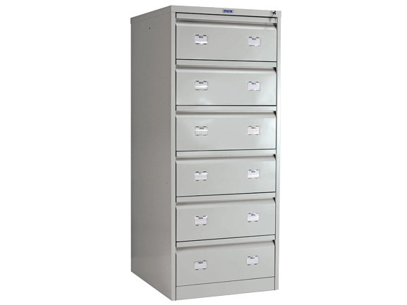 Картотека металлическая ПРАКТИК AFC-06C