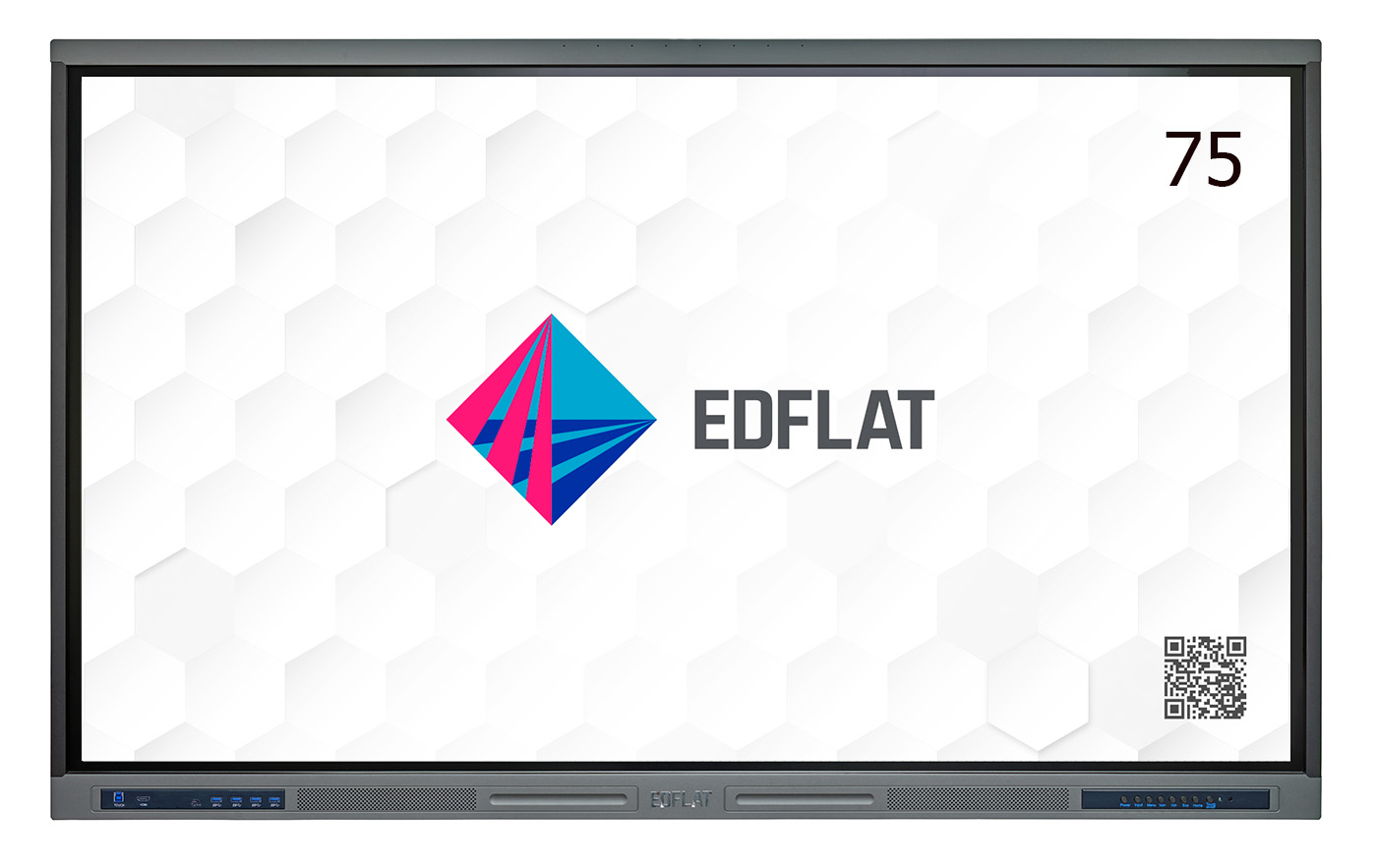 Панель интерактивная EDFLAT, серия UH 75 без OPS, ED75UH