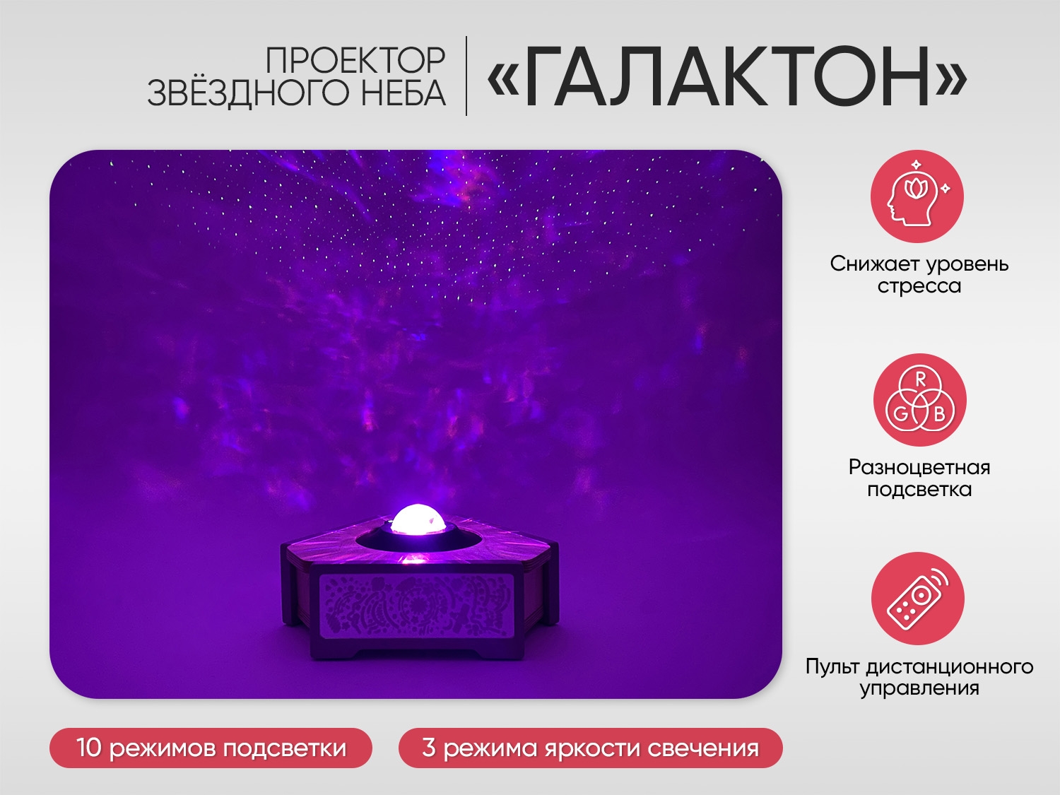 Проектор звёздного неба «Галактон»