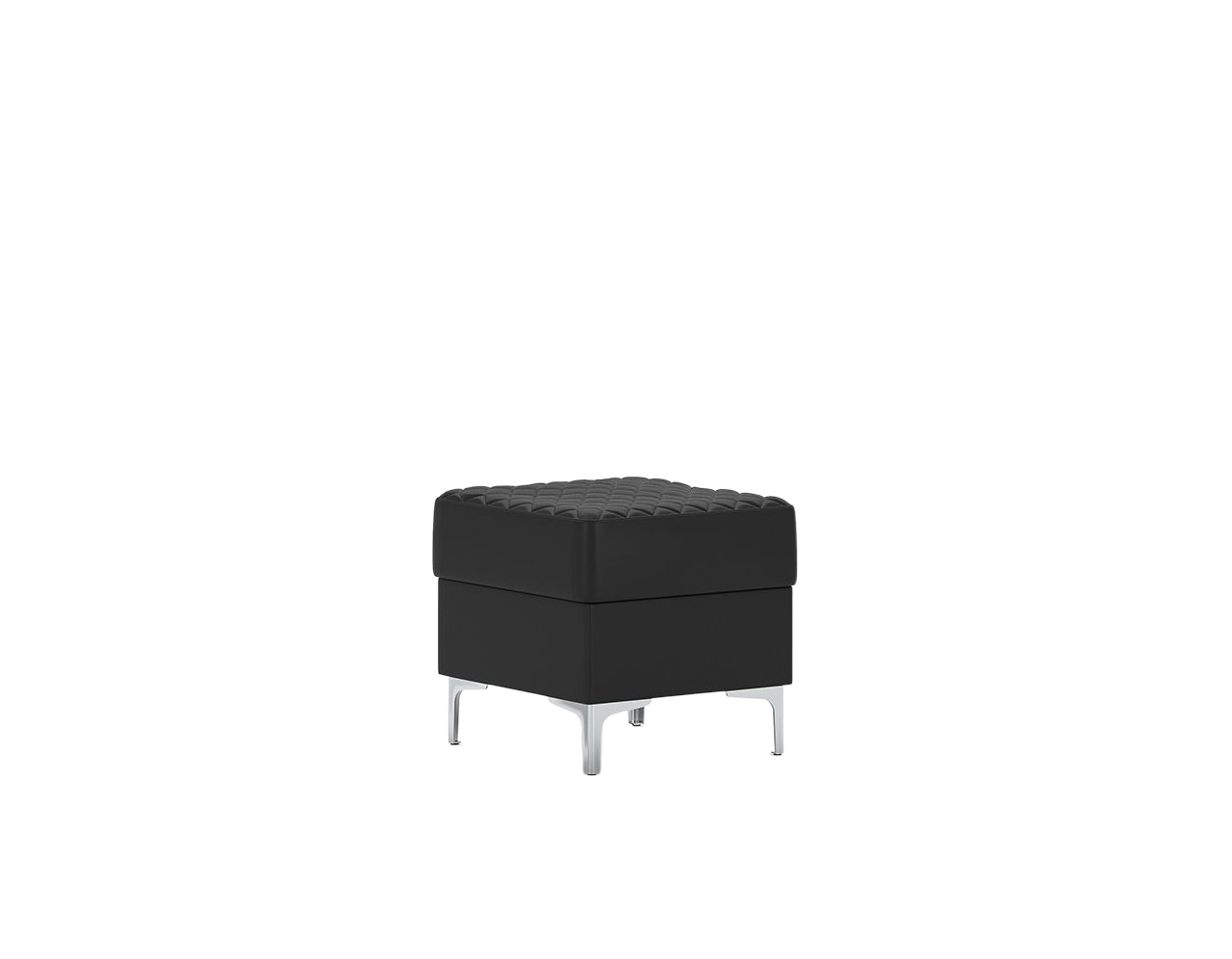 Пуф квадратный Chairman АКТИВ 550 х 550 х 460 мм