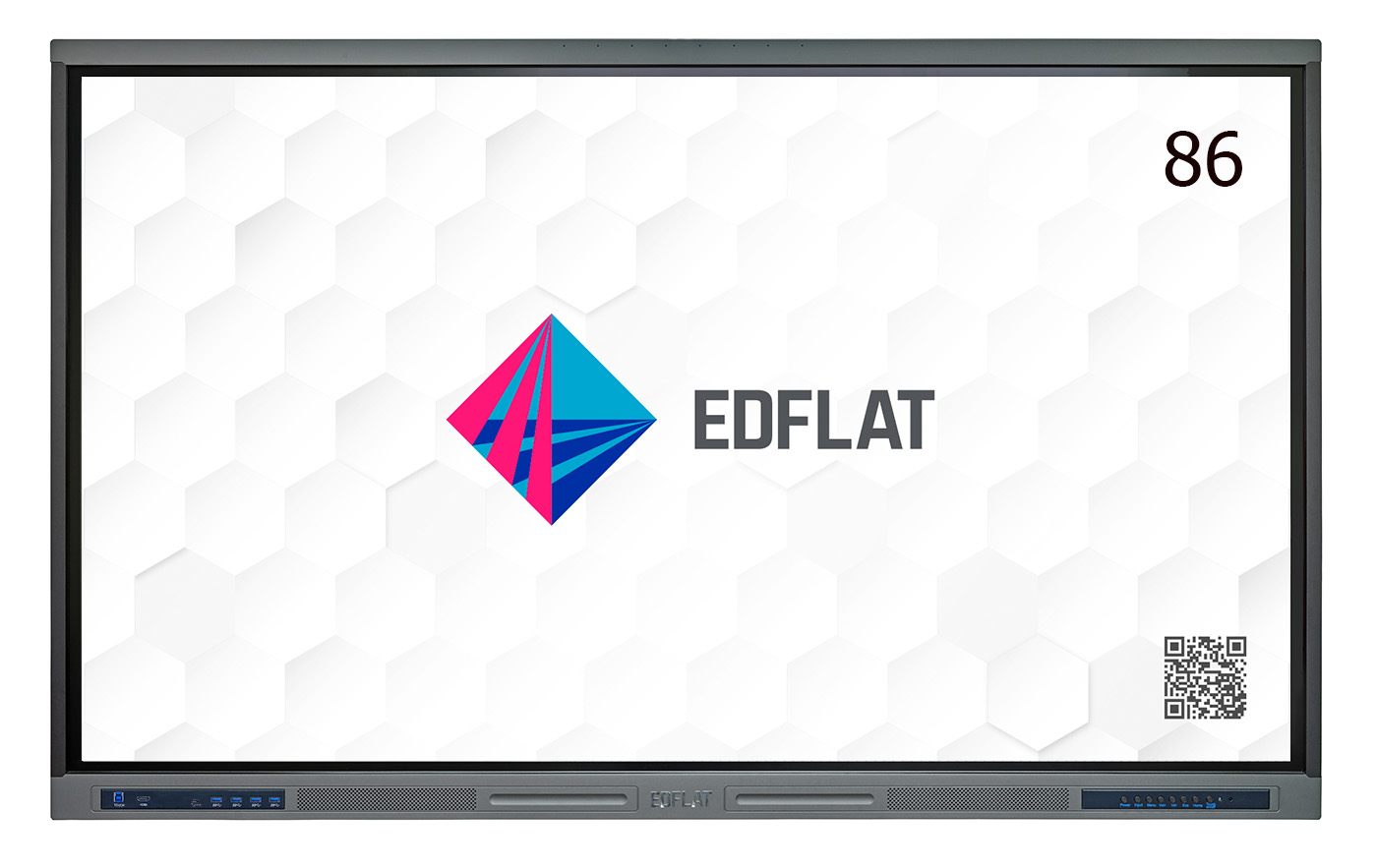 Панель интерактивная EDFLAT, серия UH 86 без OPS, ED86UH