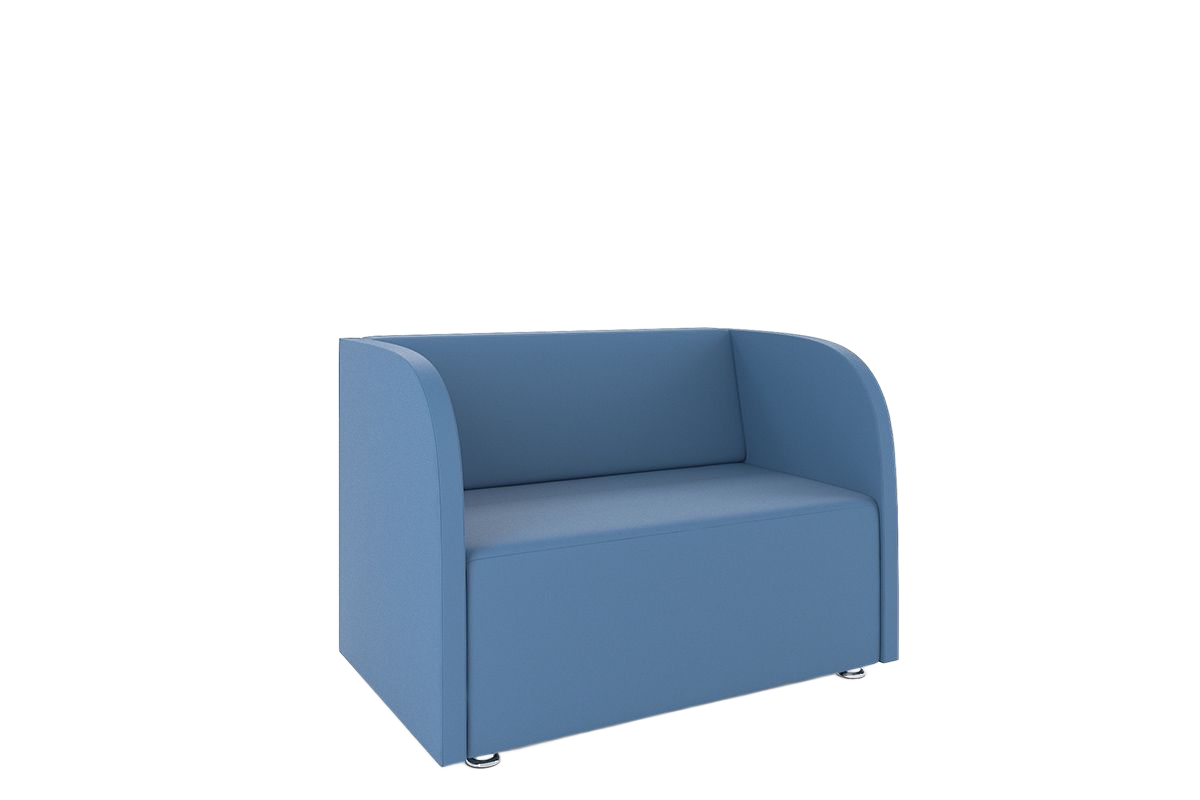 Диван двухместный Chairman РОСА 1140 х 720 х 800/1480 мм