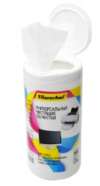 Салфетки влажные Silwerhof, универсальные, 100 шт, туба, 671213, 1008768
