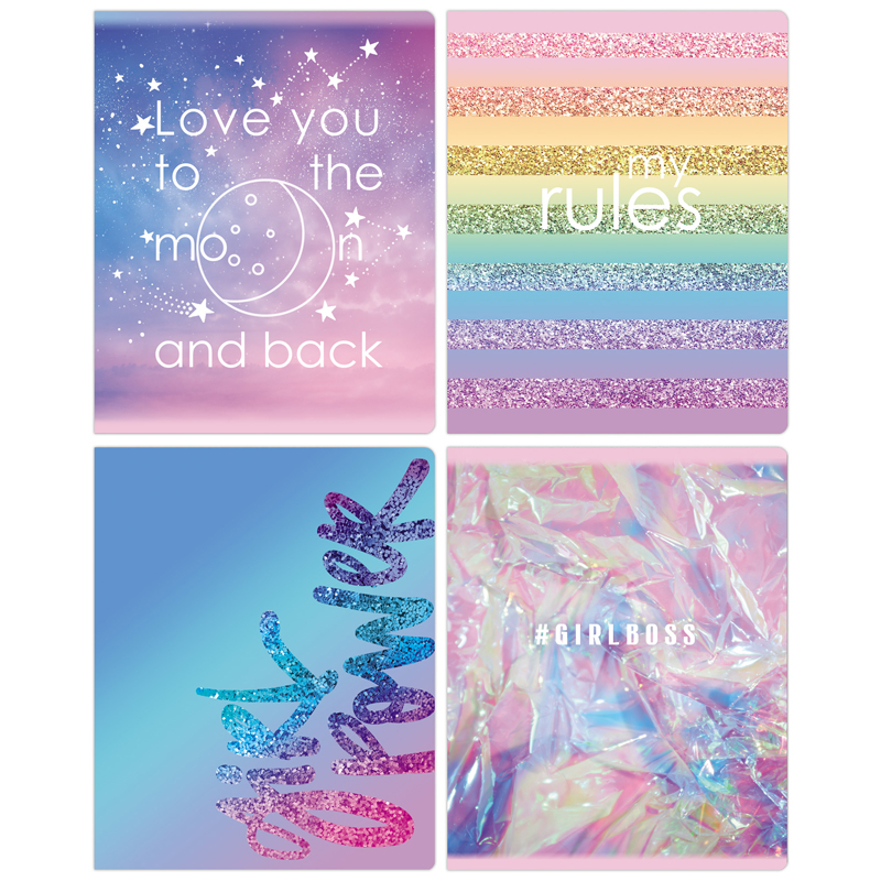 Тетрадь 48 л., А5 (165 х 205 мм), скоба, клетка, обложка картон, BG "My rules", Т5ск48_м 8380, 317465