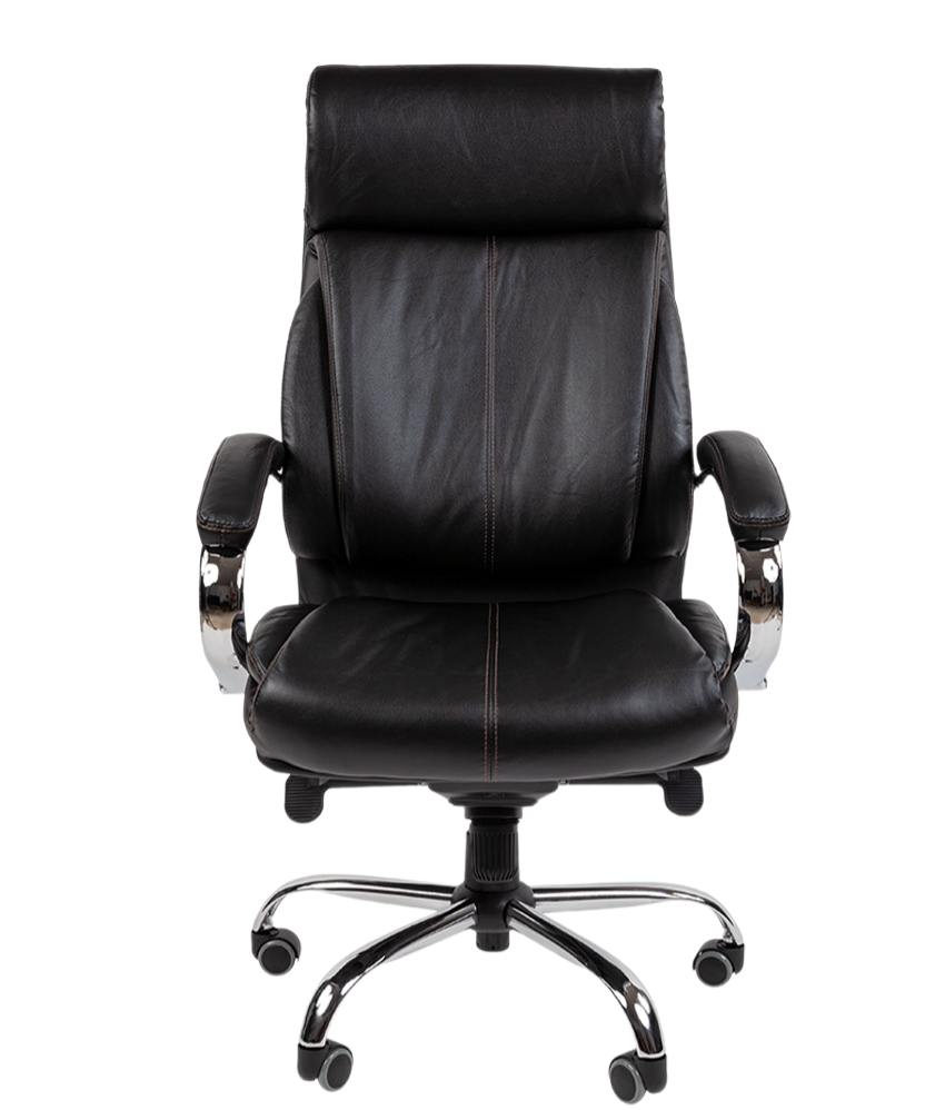 Кресло офисное Chairman СН423 Россия экокожа черная