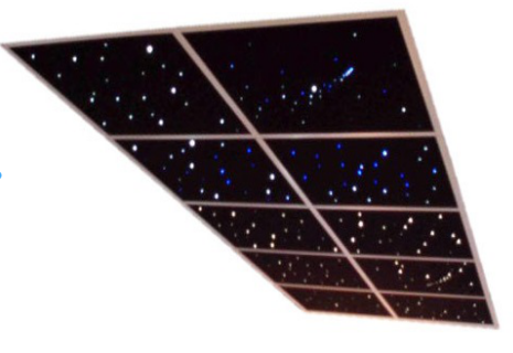 Потолок "Звездное небо" 9 плиток без п/у